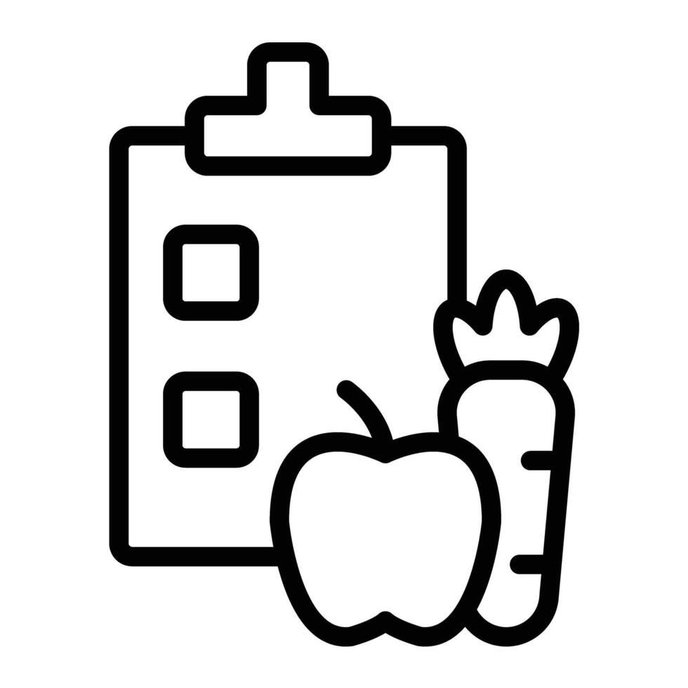 Strategy Line Icon Design vector
