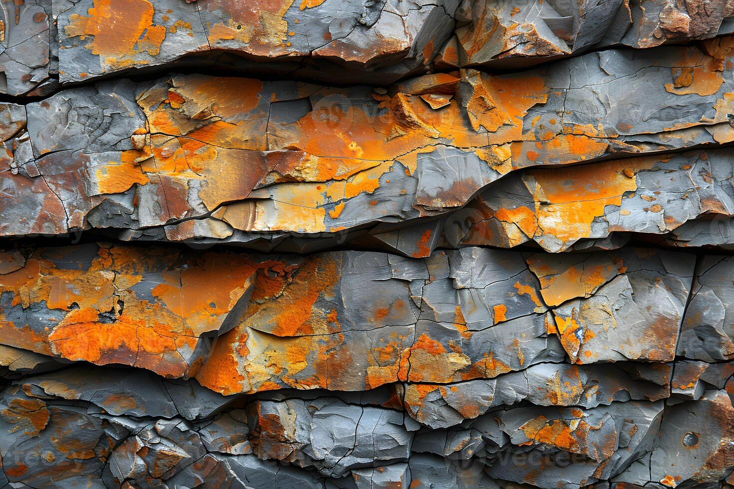 Rustic Weathered Rock Layers Textured Abstract Background for Natural Design Elements and Earthy Decor Concepts photo