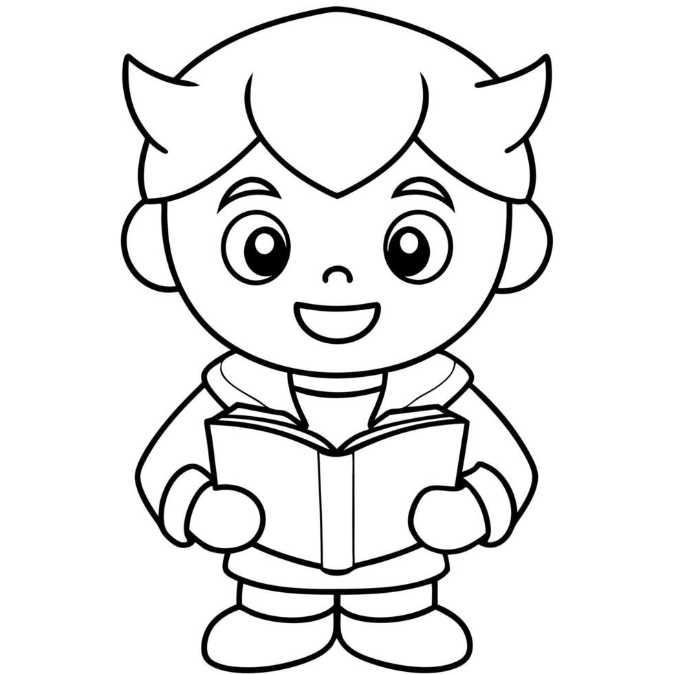 Gaming Coloring Pages For Kids Book vector