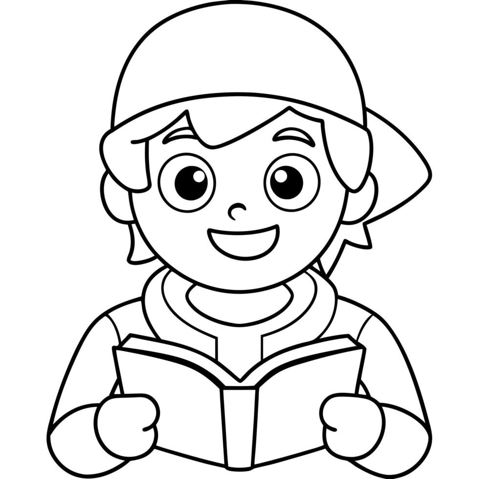 Gaming Coloring Pages For Kids Book vector