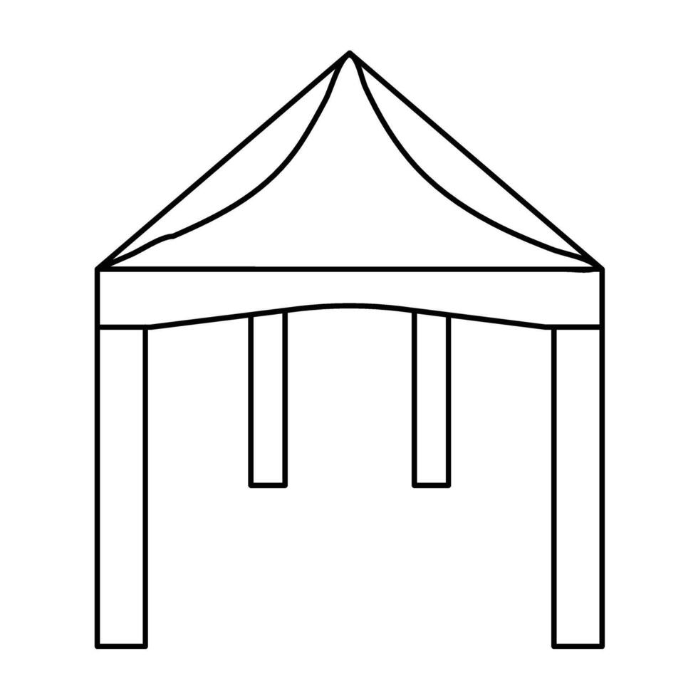 beach tent, shelter, sun shade, beach accessory, relaxation vector