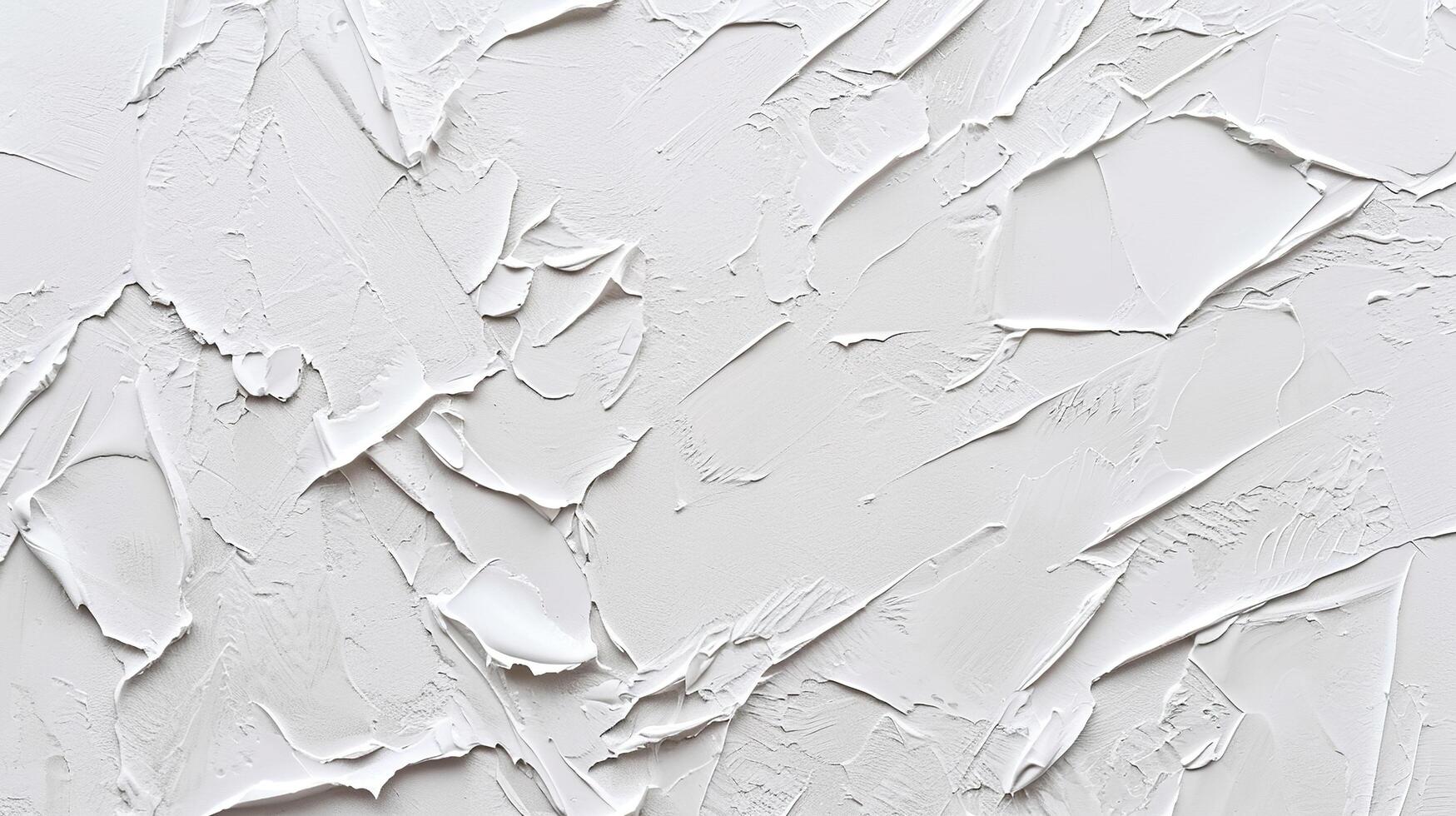White painted wall texture with cracks and scratches. Abstract background for design. photo