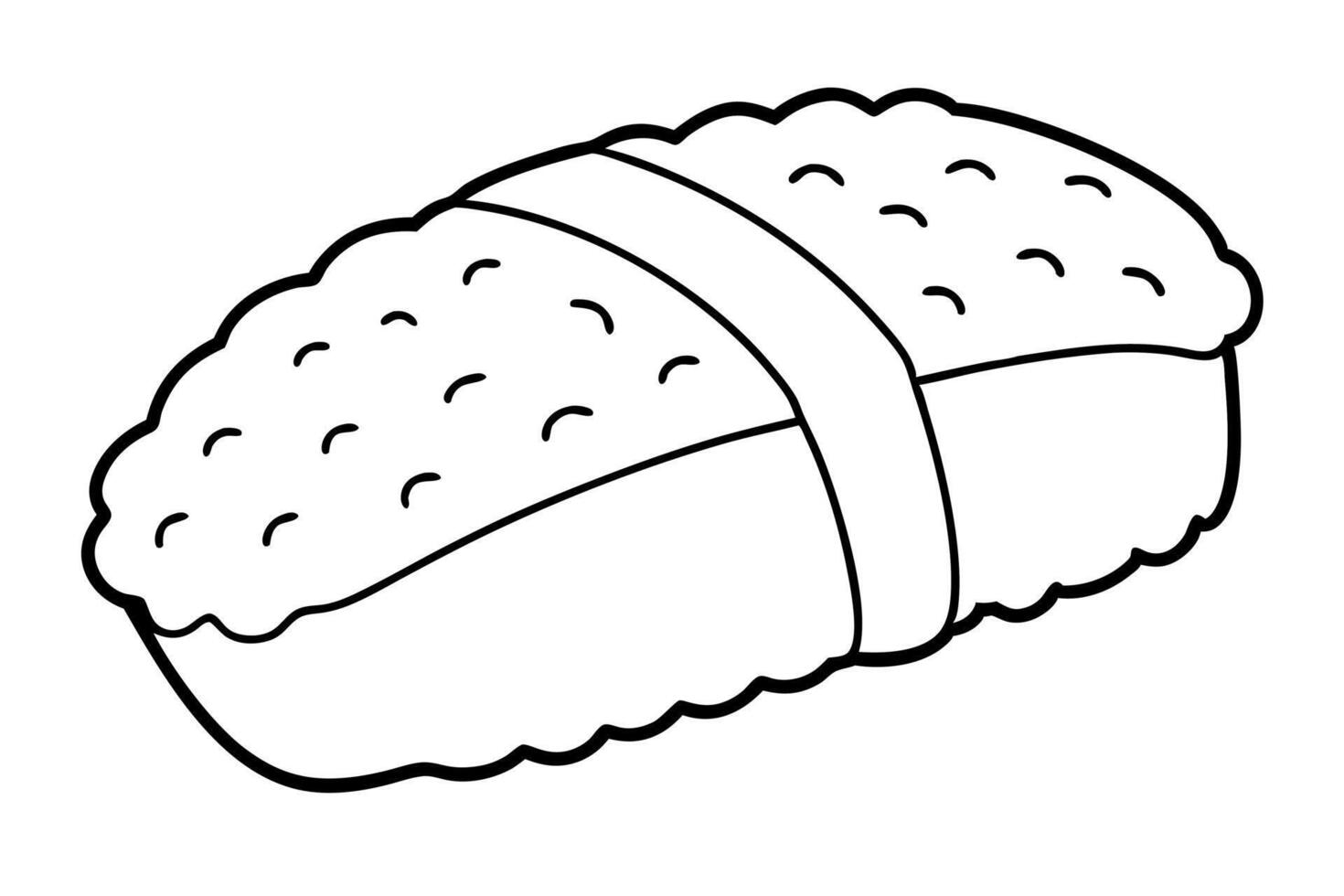 sushi Illustration and artwork vector