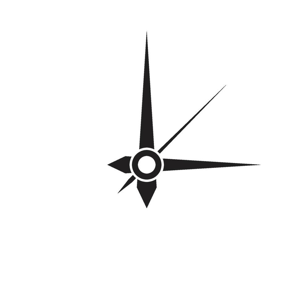 hour hand icon illustration vector