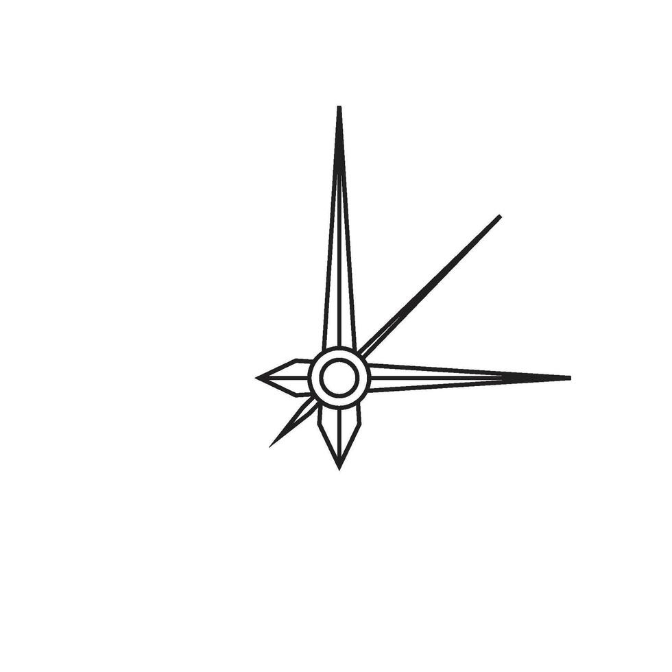 hour hand icon illustration vector