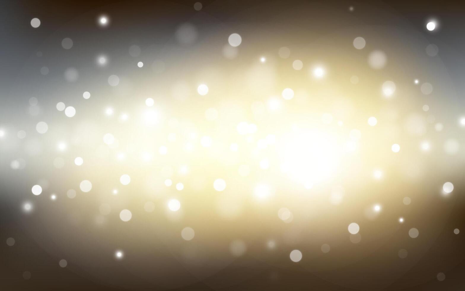 Golden luxury bokeh soft light abstract background, eps 10 illustration bokeh particles, Background decoration vector