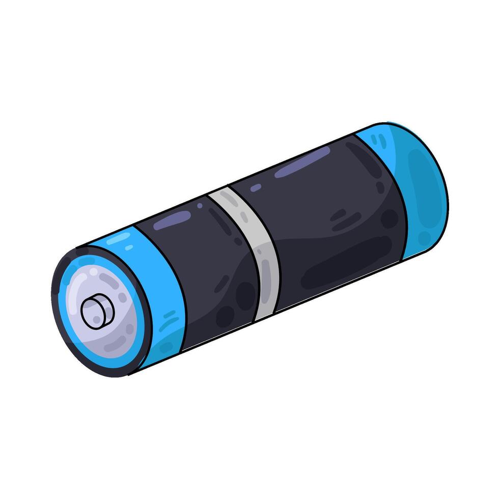 Illustration of battery vector