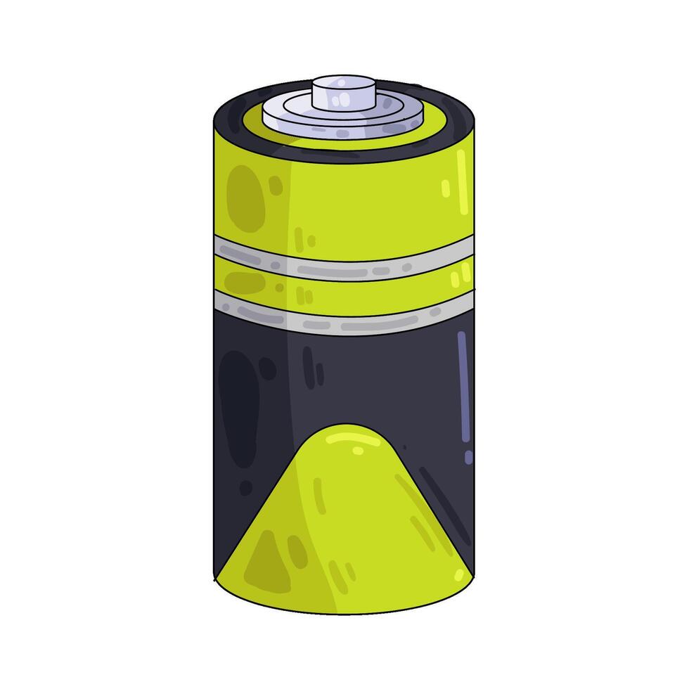 Illustration of battery vector