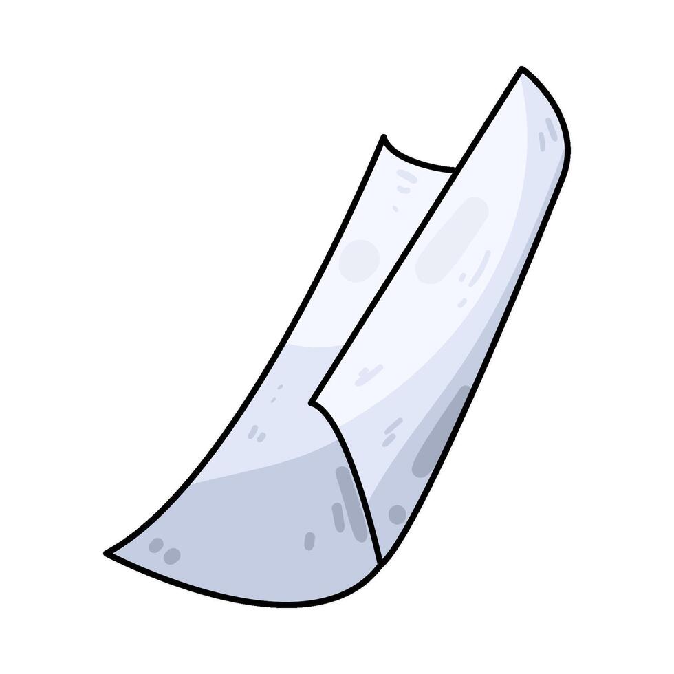 Illustration of paper vector