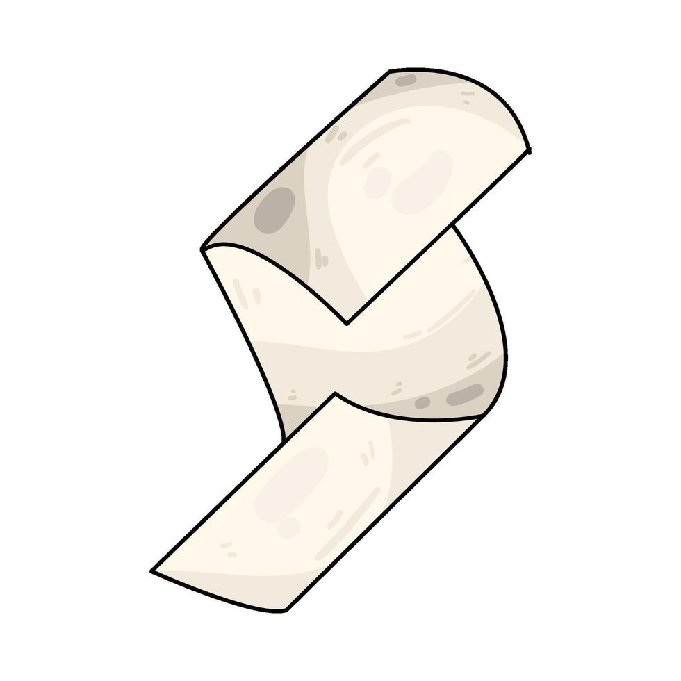 Illustration of paper vector
