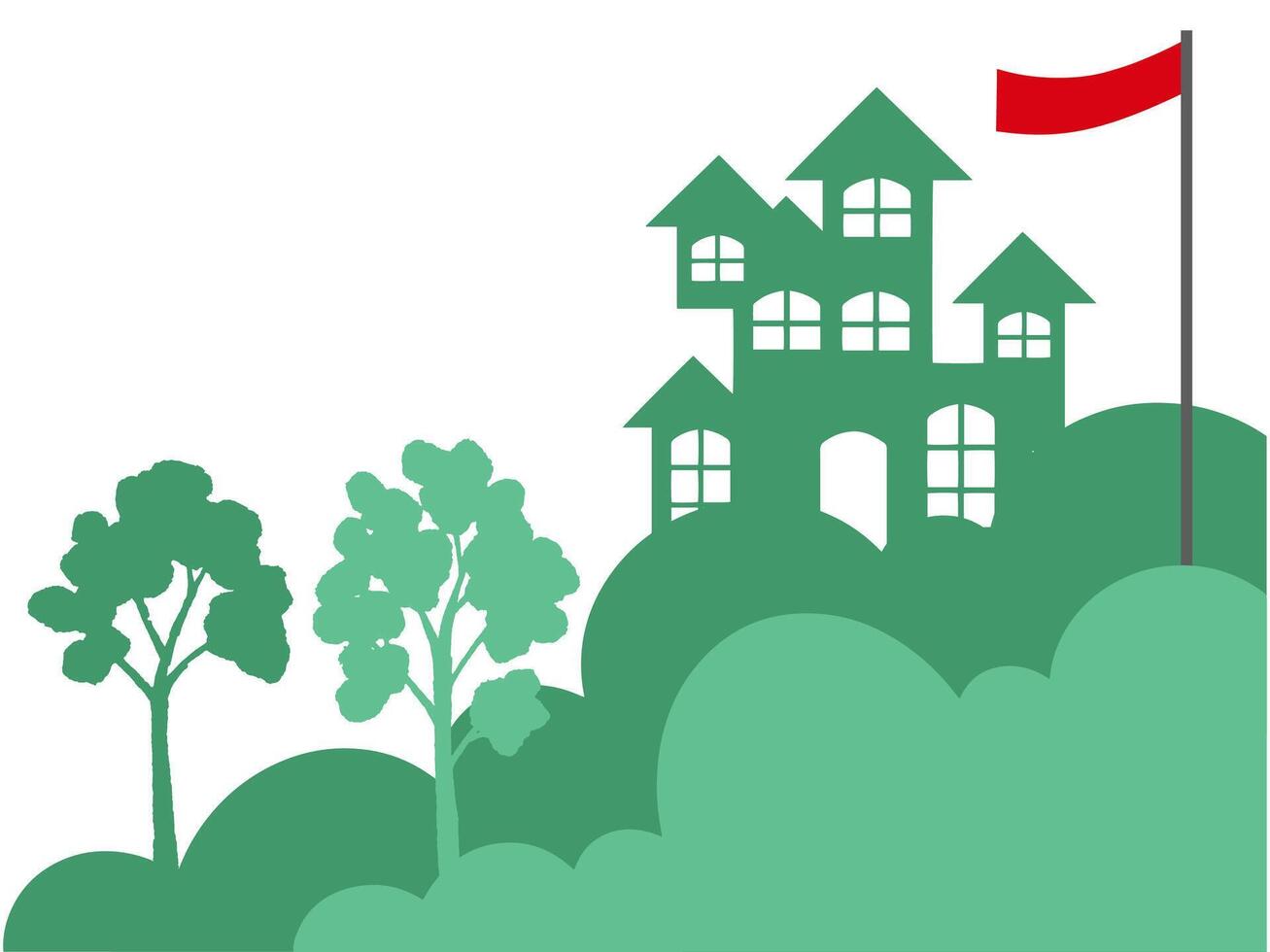 Indonesian 17 August Background Illustration vector