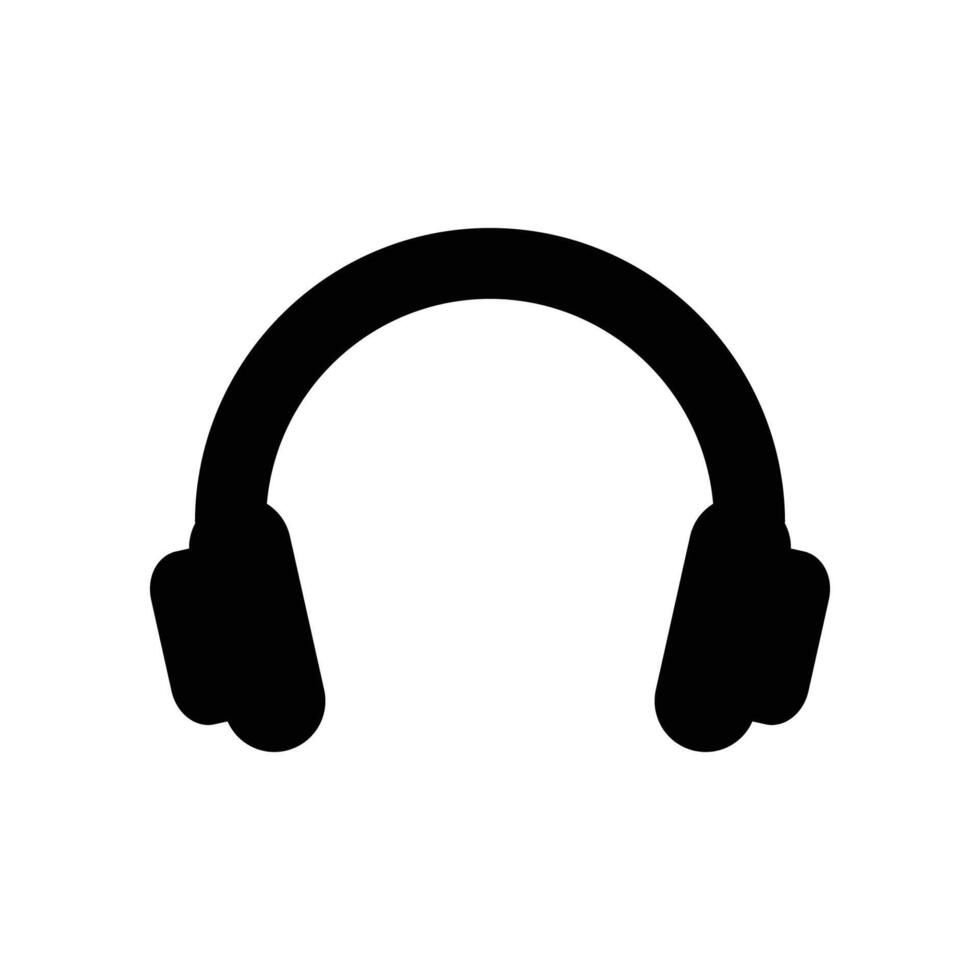 headphones icon element vector