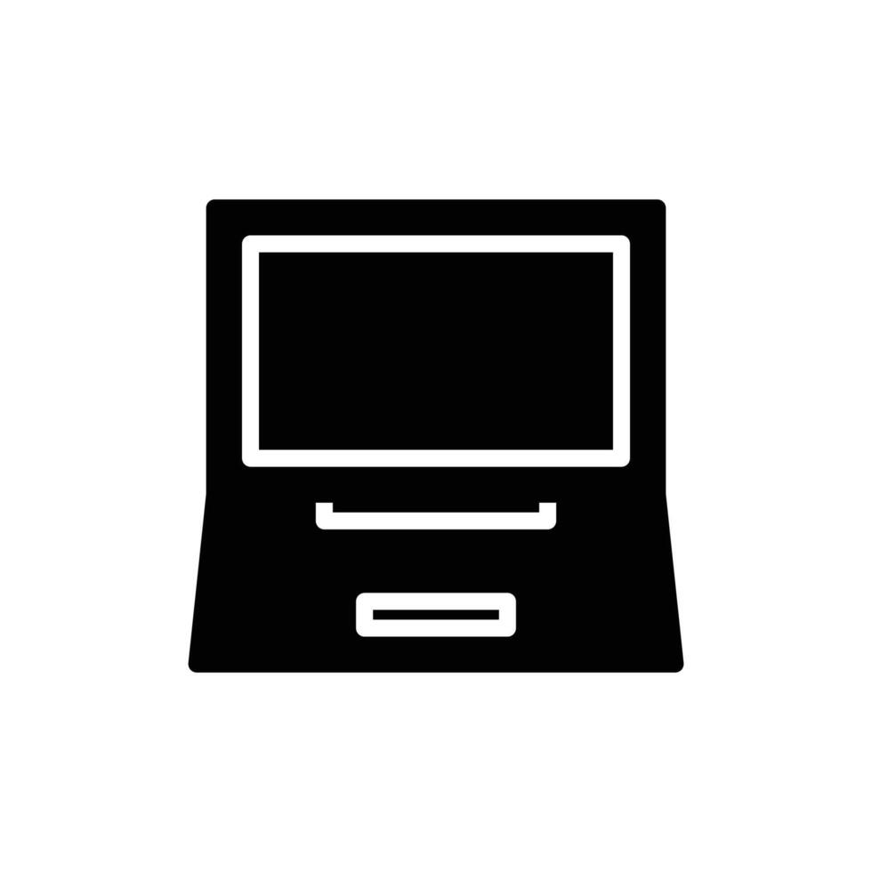laptop notebook icon vector