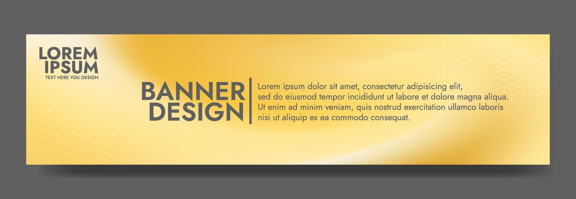 Make your designs stand out with this smooth yellow mesh wave blur banner, suitable for promotional banners and presentation graphics vector