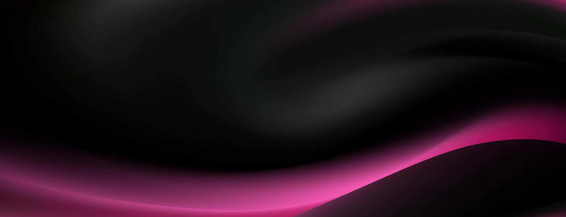 Make your designs stand out with this black and pink mesh wave blur background, suitable for ads, websites, and social media posts vector