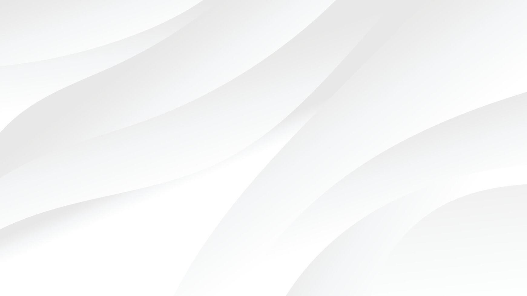 white background with abstract curve line elegant graphic design element decoration vector