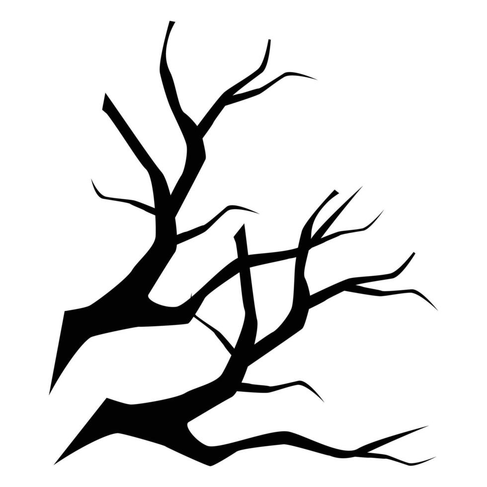 Tree on a white background vector