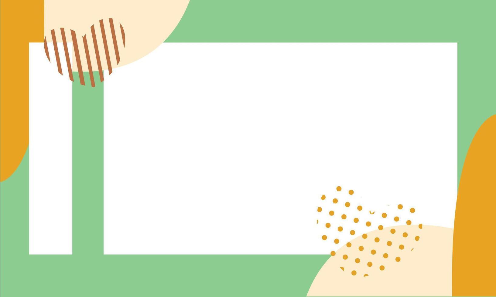 Pastel Memphis blog banner template design vector