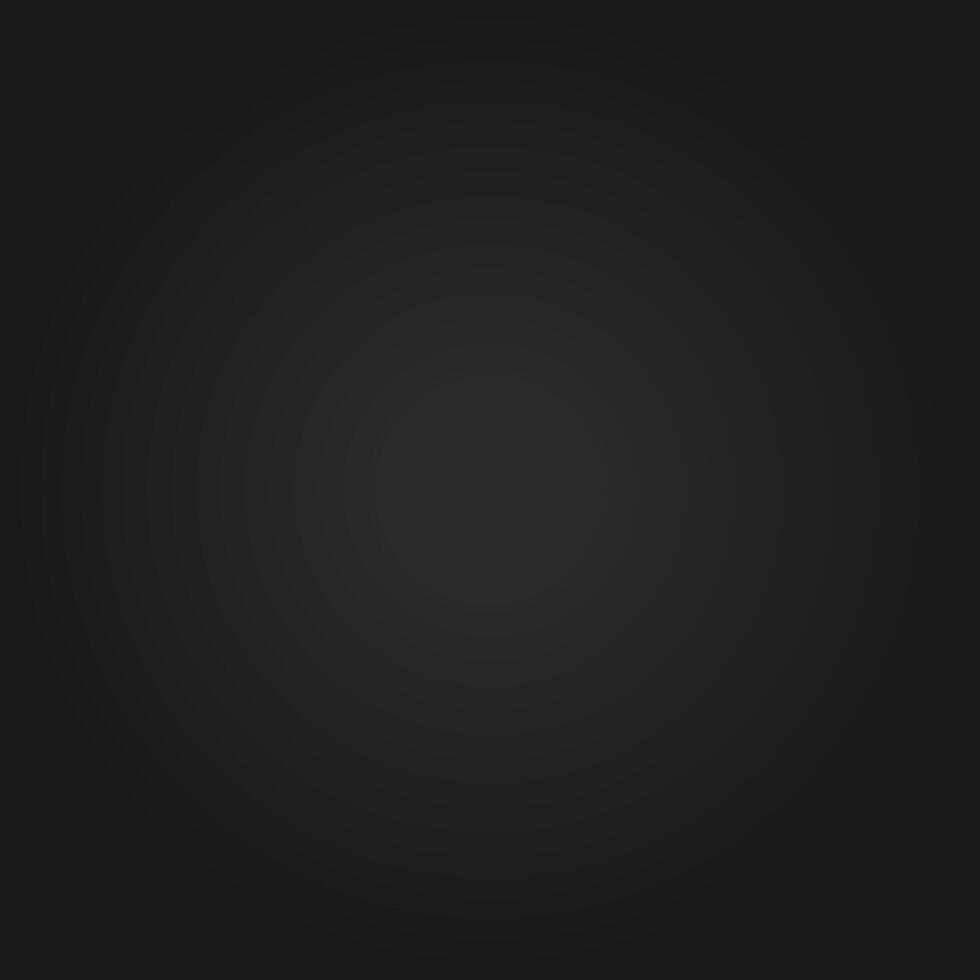 Black and white smooth gradient background or texture background vector