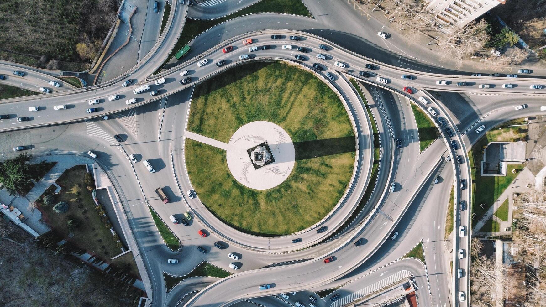 view of the Square of heroes in Tbilisi photo