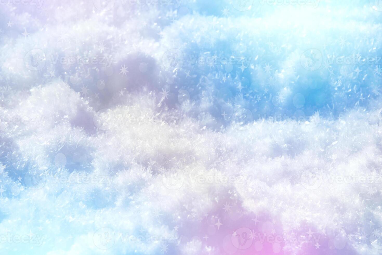 Snow Crystals and Snowflakes Close Up photo