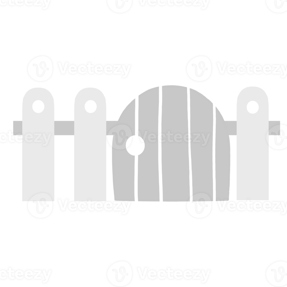 a wooden fence with a gate on it png