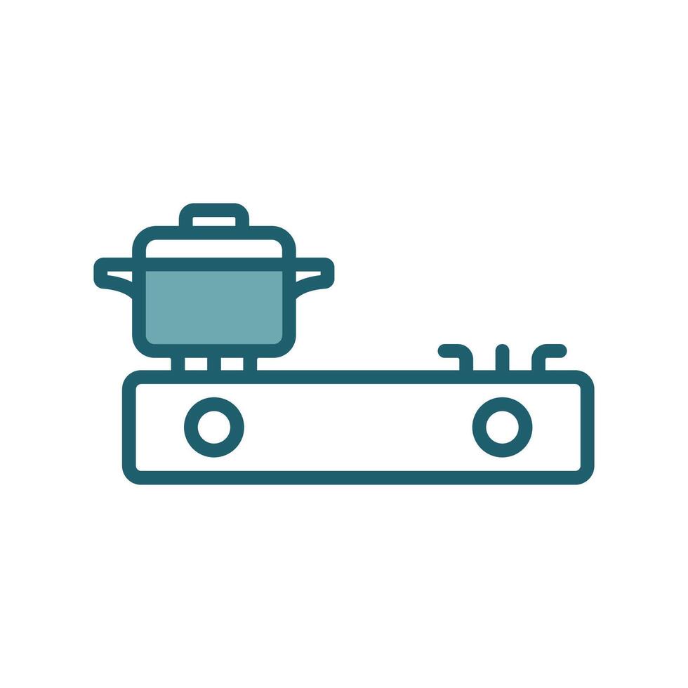 gas stove icon design template simple and clean vector