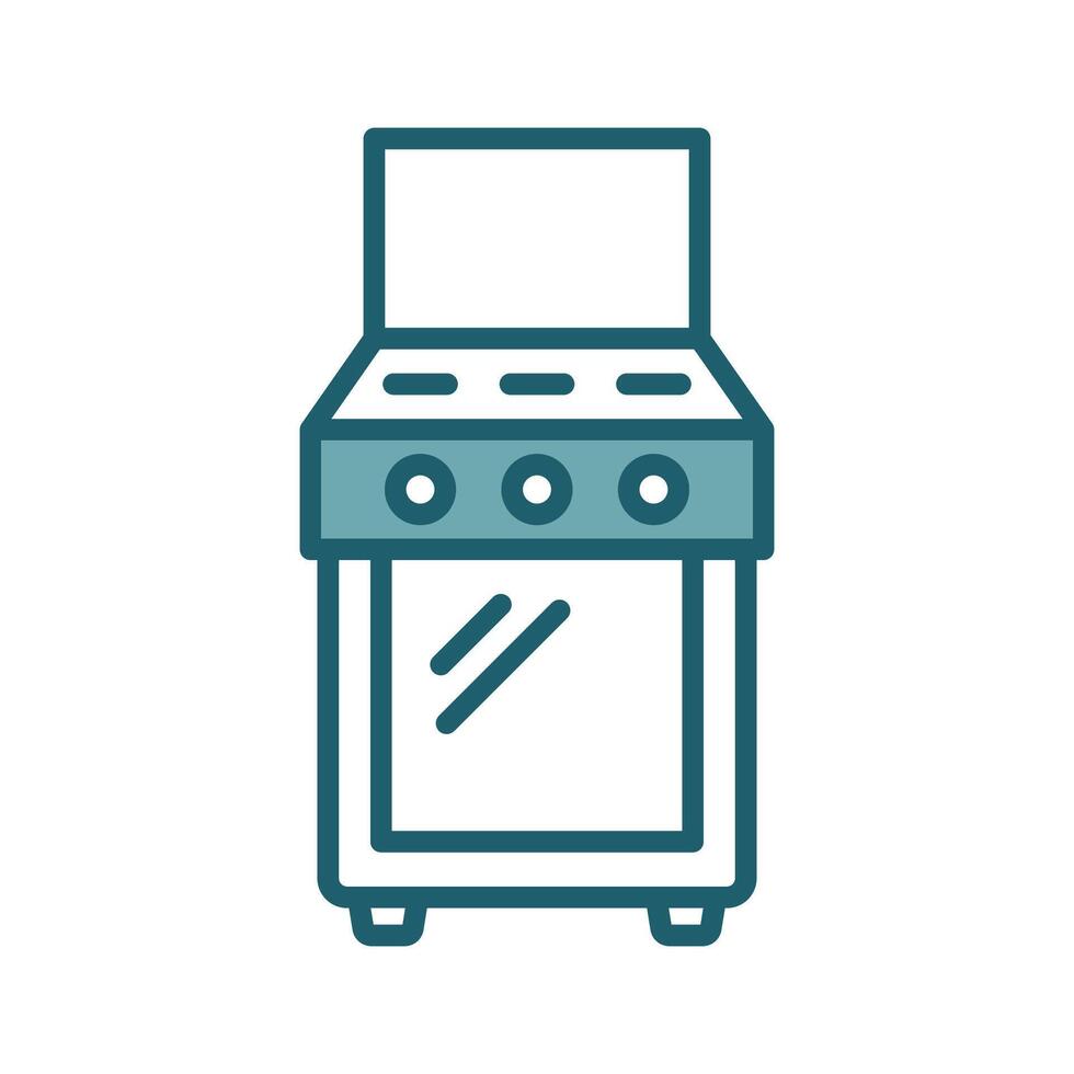 gas stove icon design template simple and clean vector