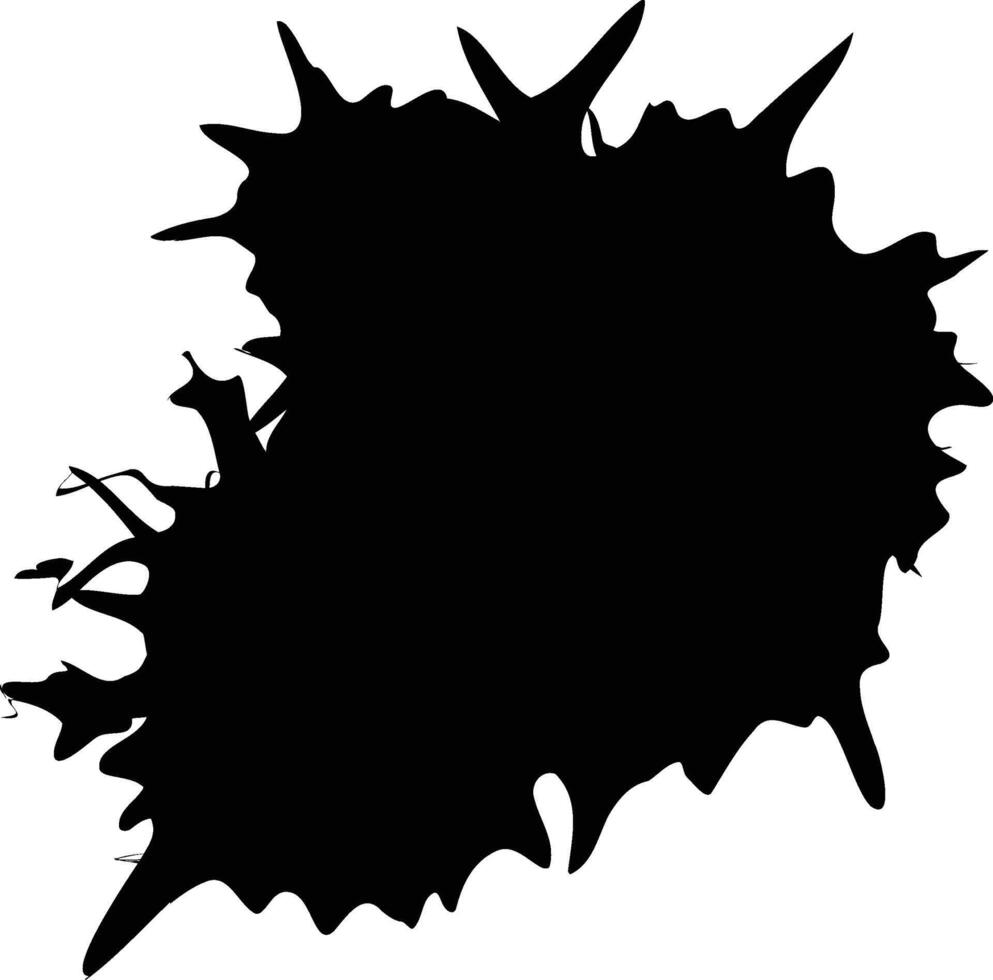 ink splash mark vector