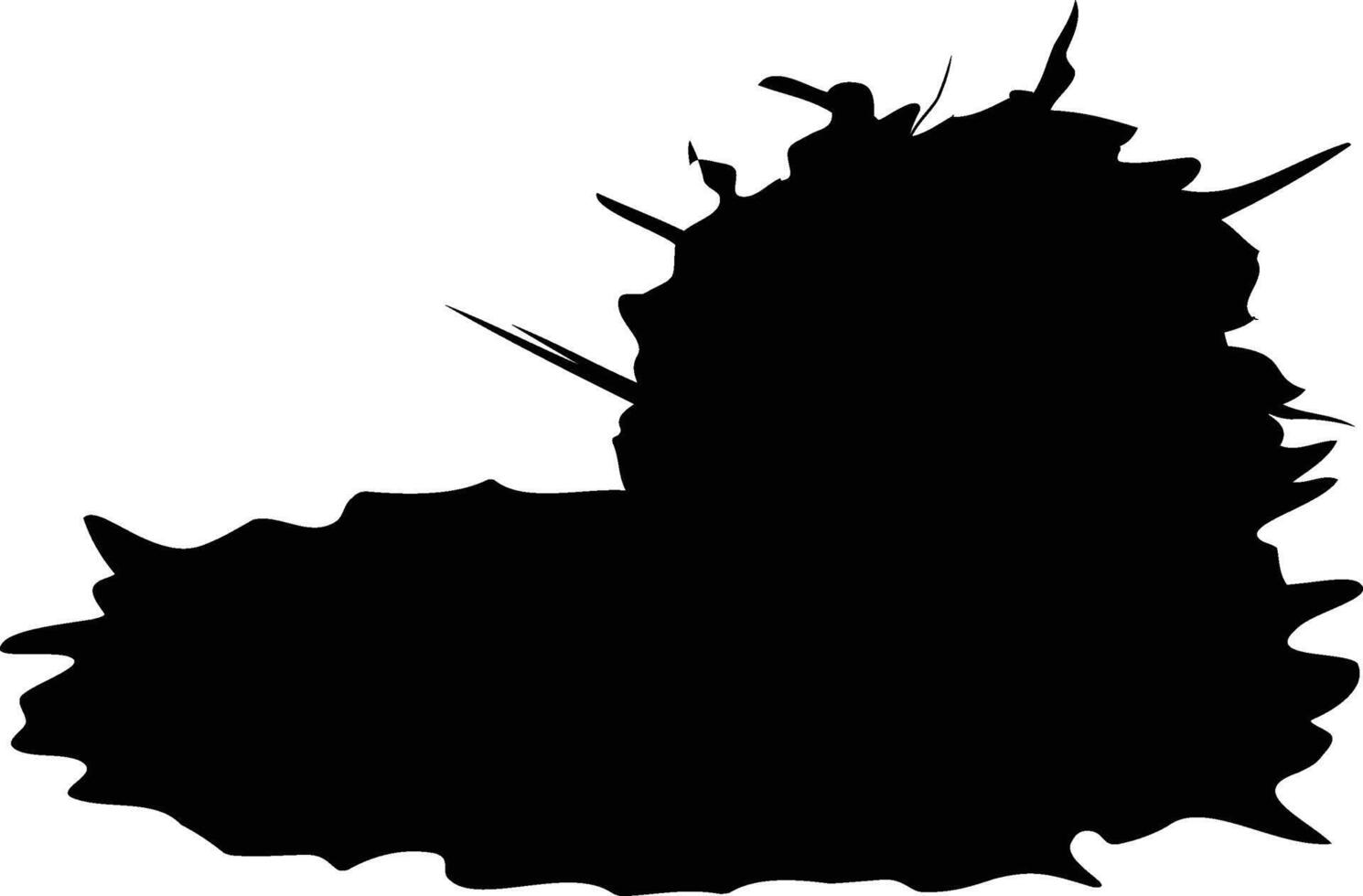 ink splash mark vector
