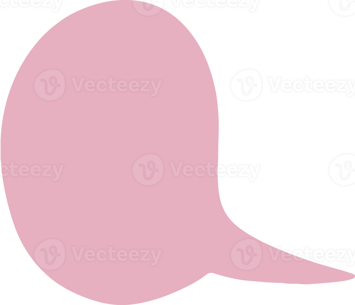 Simple buble text png