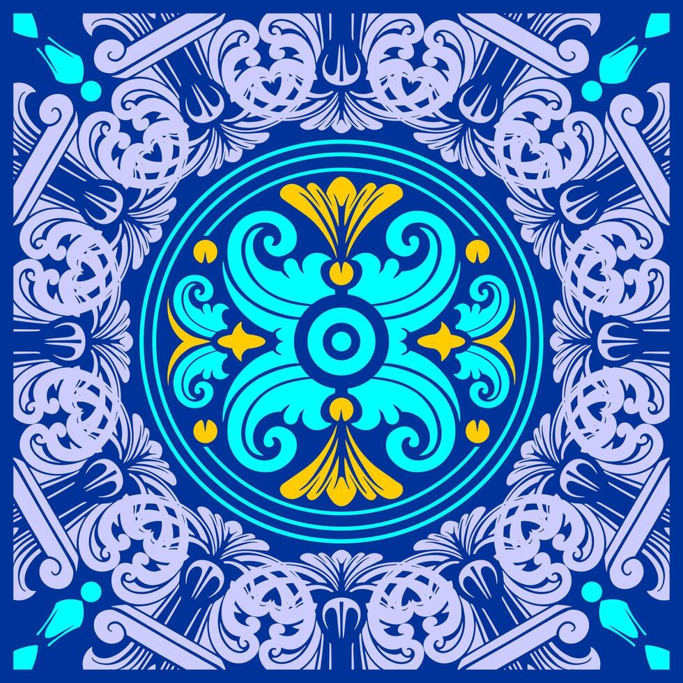 Rectangular Ornament Image vector