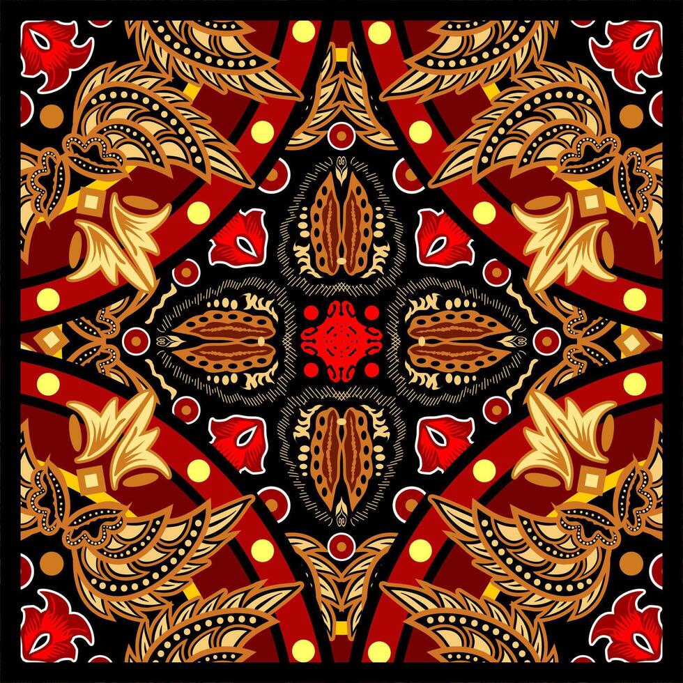 Rectangular Ornament Image vector