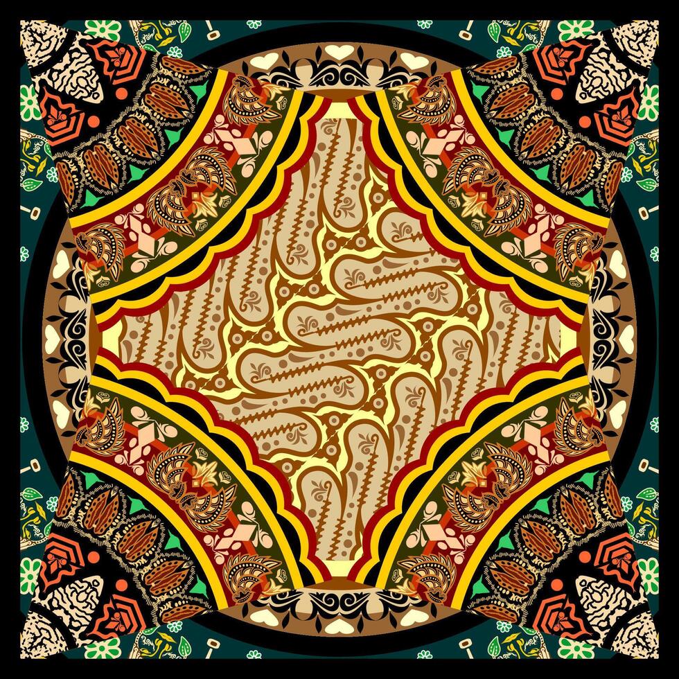 Rectangular Ornament Image vector