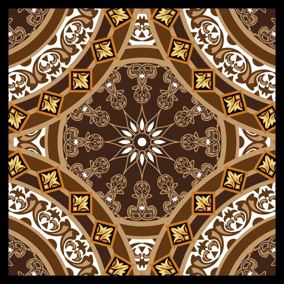Rectangular Ornament Image vector