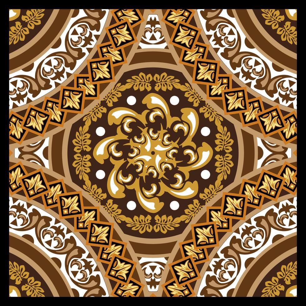 Rectangular Ornament Image vector