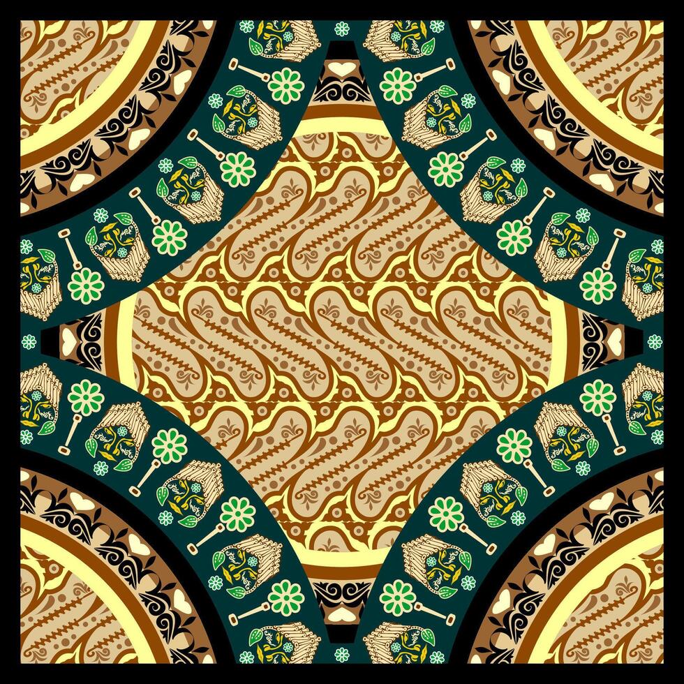 Rectangular Ornament Image vector