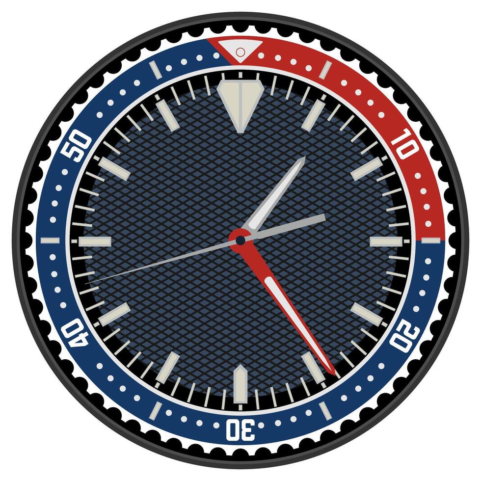 vector-based images of various wall clock vector