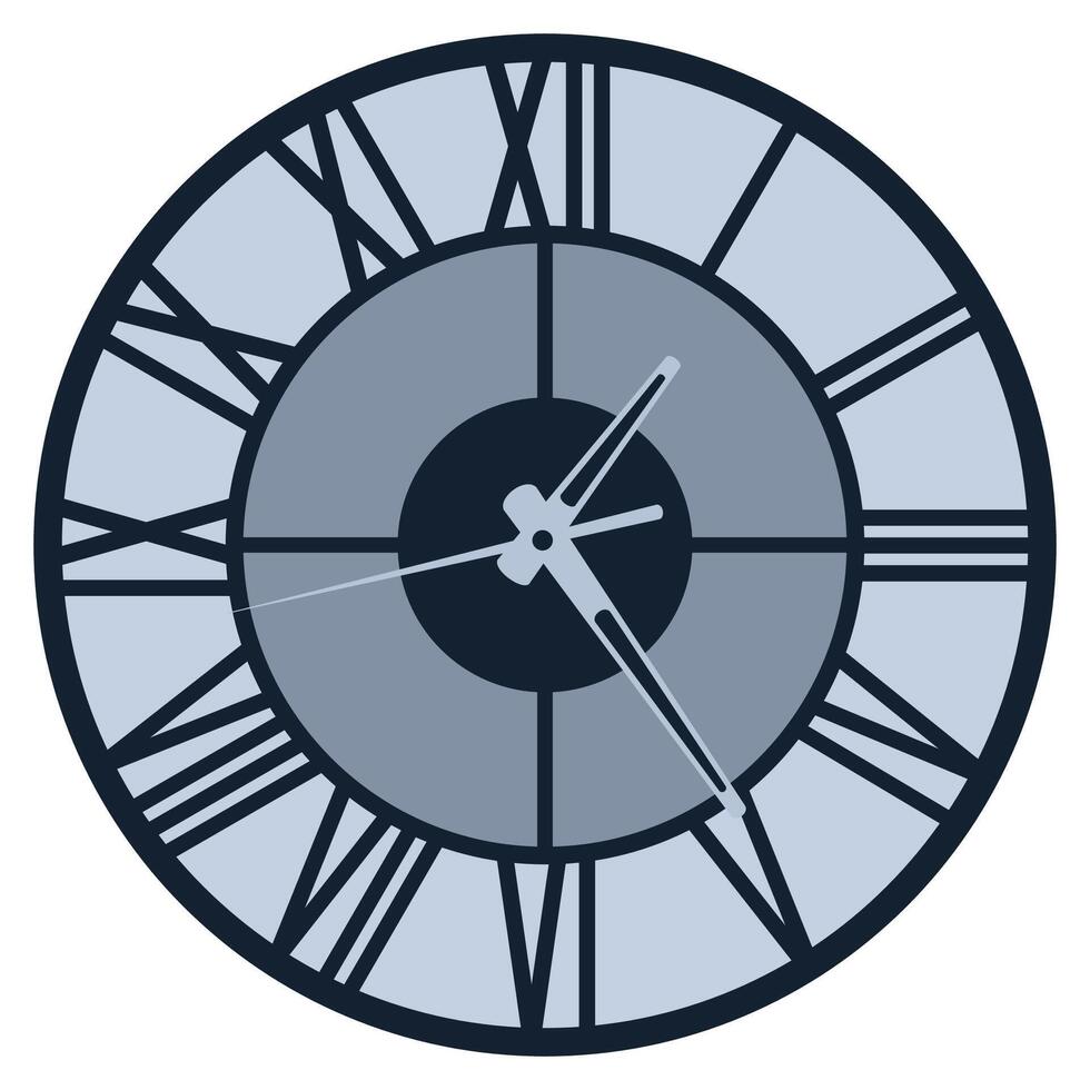 vector-based images of various wall clock vector