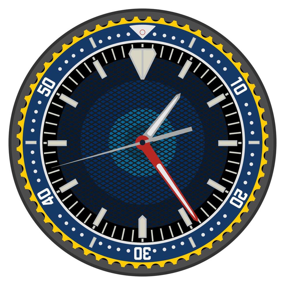 vector-based images of various wall clock vector