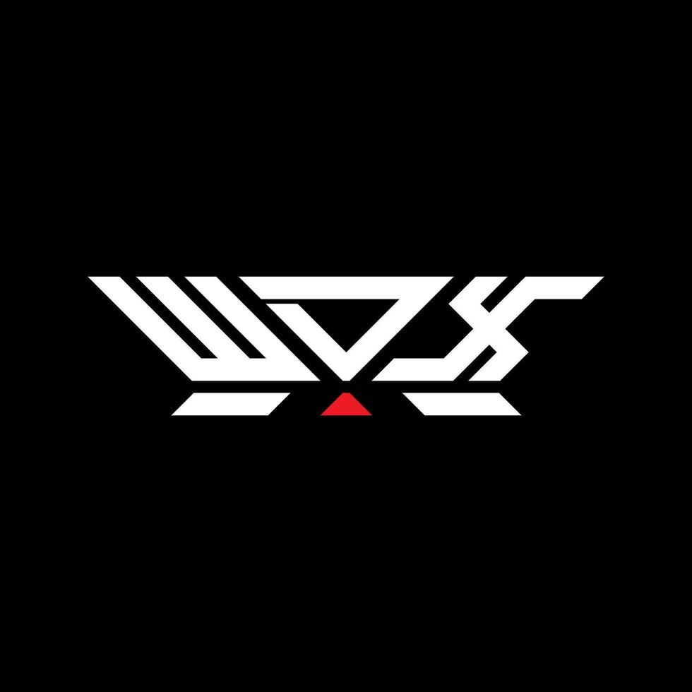 WDX letter logo design, WDX simple and modern logo. WDX luxurious alphabet design vector