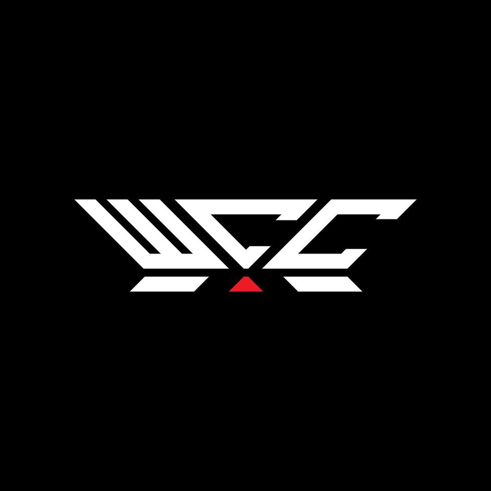 WCC letter logo design, WCC simple and modern logo. WCC luxurious alphabet design vector