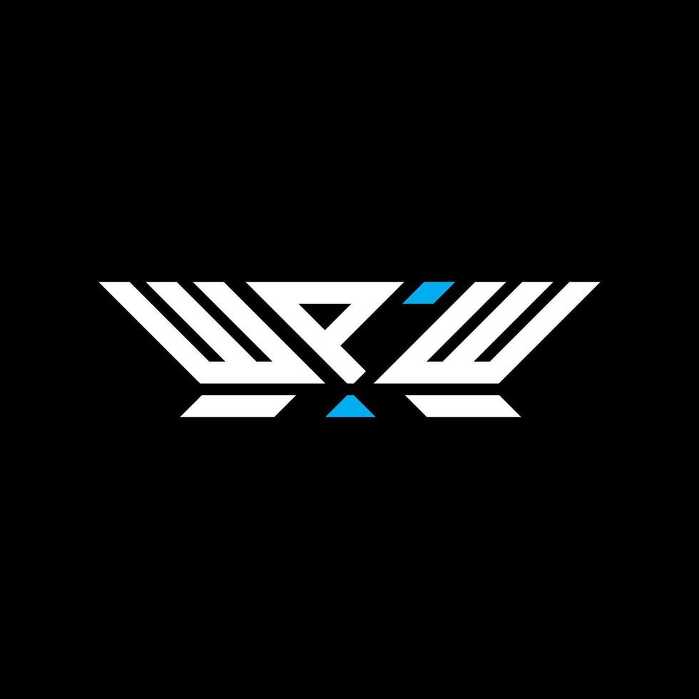WPW letter logo design, WPW simple and modern logo. WPW luxurious alphabet design vector