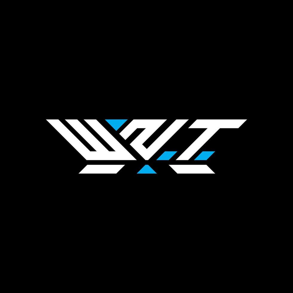 WNT letter logo design, WNT simple and modern logo. WNT luxurious alphabet design vector