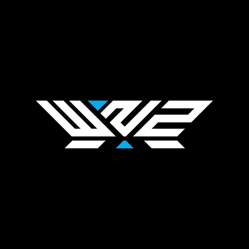WNZ letter logo design, WNZ simple and modern logo. WNZ luxurious alphabet design vector