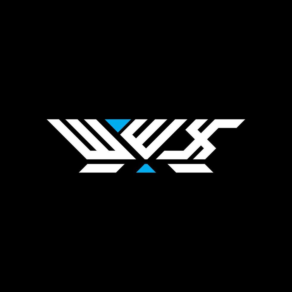 WWX letter logo design, WWX simple and modern logo. WWX luxurious alphabet design vector