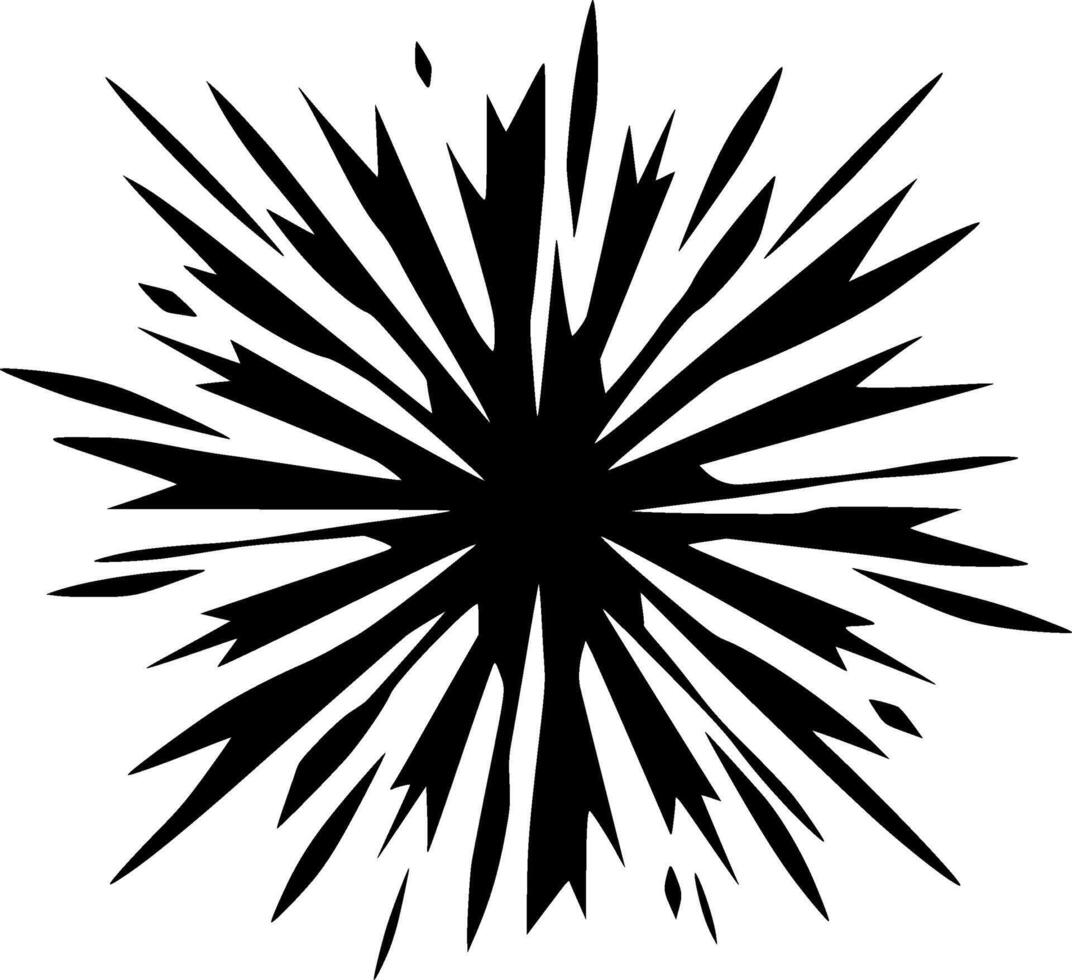 Explosion - High Quality Logo - illustration ideal for T-shirt graphic vector