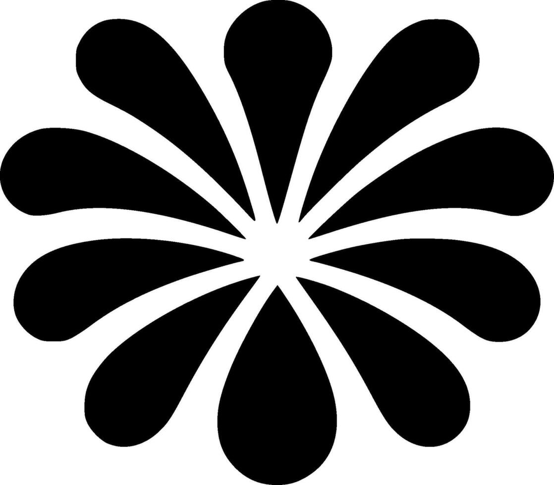 Flower - High Quality Logo - illustration ideal for T-shirt graphic vector