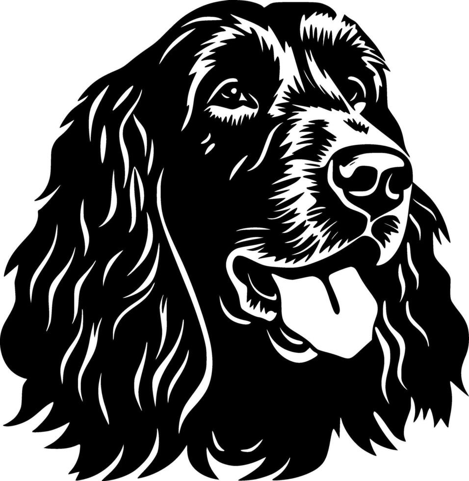 Cocker Spaniel - High Quality Logo - illustration ideal for T-shirt graphic vector