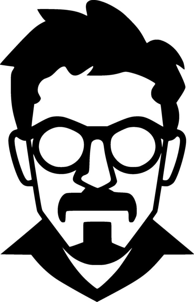 Teacher, Minimalist and Simple Silhouette - illustration vector